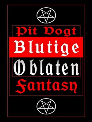 cover image of Blutige Oblaten